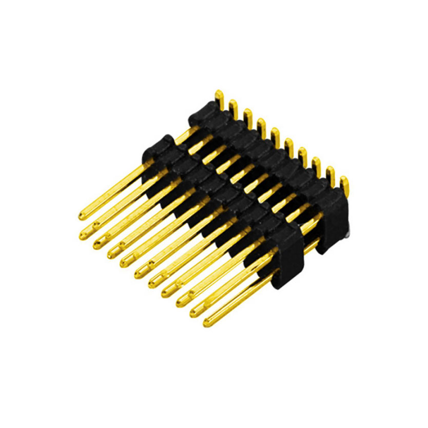 0.8mm Pin header H1.38mm, Dual Row Dual Body SMT Type