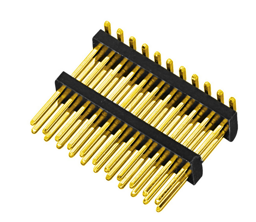 PH1.27mm Pin Header, Dual Row Dual Body SMT Type Pin Connector