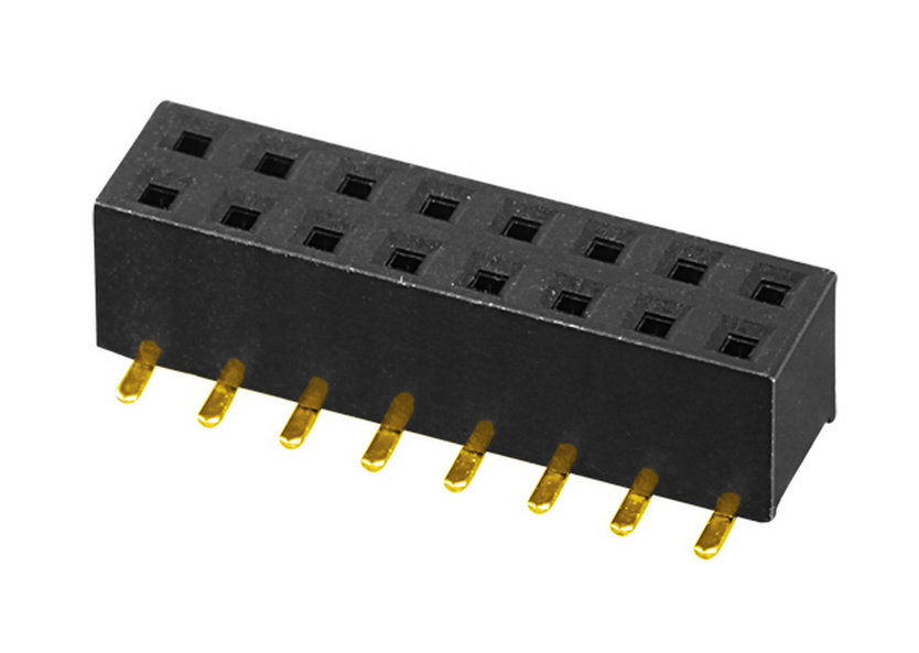 PH2.0mm H=2.0,4.0,4.3,4.6,7.2mm Female Header U-type Dual Row SMT Type Board to Board Connector 