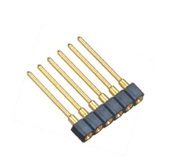 PH2.54mm Machined Female Header H=3.0 Single Row Straight Type