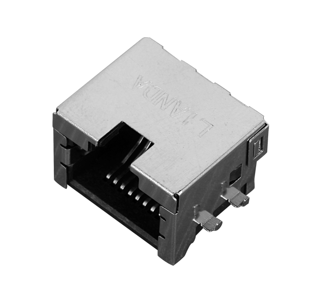 RJ45 8P8C Sinking board type H8.5 SMT Reverse  L60085-240XC
