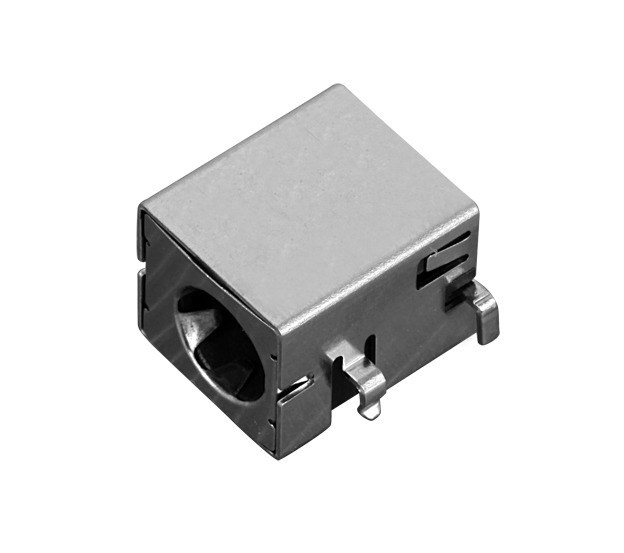 DC JACK,Four encircling,Right DIP Type,H9.1 structure 0=Four encircling L780 25 - 60 1 0 XX X Mandrel diameter 25= 2.5MM ∅ H9.1mm L78025-6010XXX