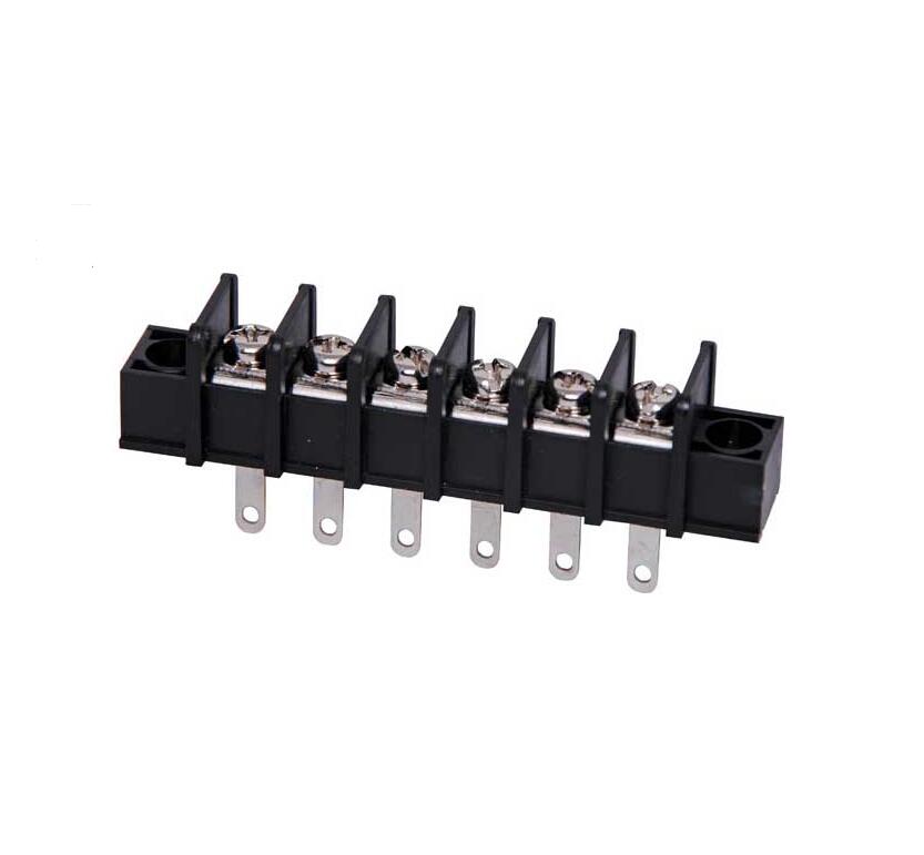 6 Ways Barrier Terminal Block 9.5mm Pitch 