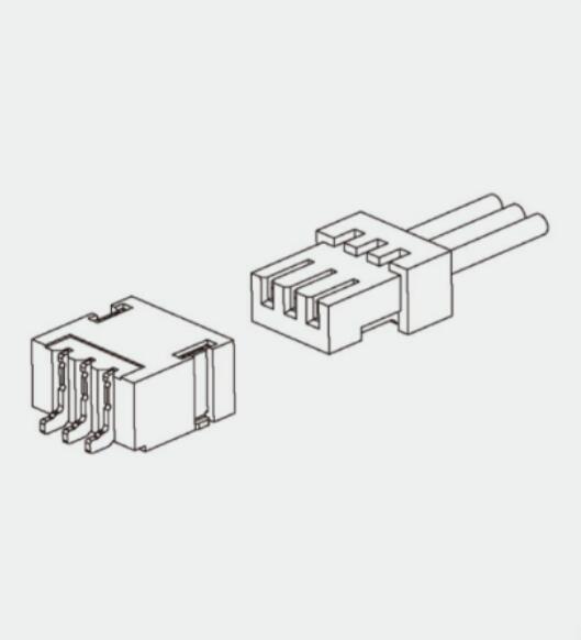 A1003 Series  Wire to Board Cnnector 1.0mm Pitch Single Row 