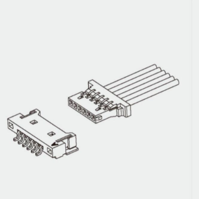 A1254 Series Single Row Type Wire to Board Connector 