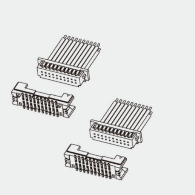 A1258 series dual row SMT wrie to board connector 