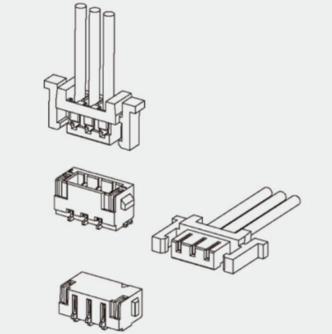 A12511 Series 1.25mm Wire to Board Connector 