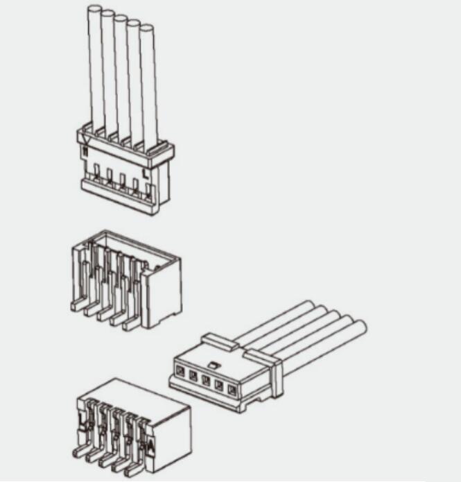 A1504 Series 1.5mm Pitch Wire to Board Connector 