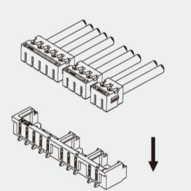 A1508 Series 1.5mm Pitch Wire to Board Connector 