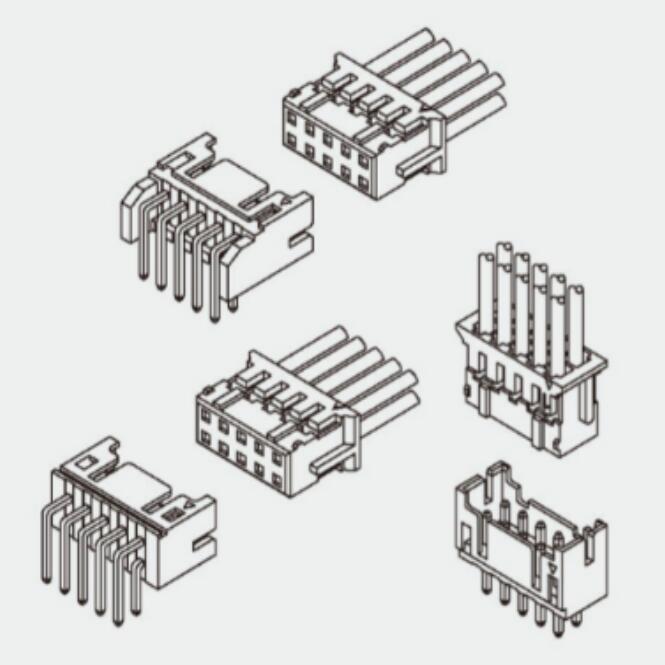 A2003 Series PHD 2.0mm pitch wire to board connector 