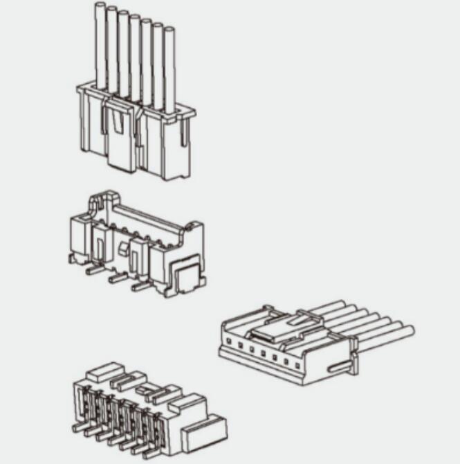 A2507 Series 2.5mm Pitch Wire to Board Connector 
