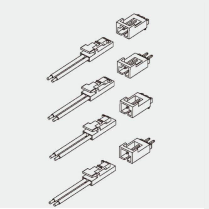 A2544/2545 Series 2.54mm Pitch Wire to Board Connector 