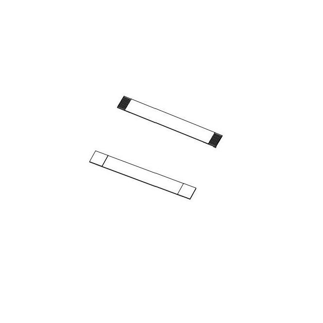0.50mm Pitch Flat Flexible Cable , Same Side Contacts 0.5A  Voltage60V AC Current 