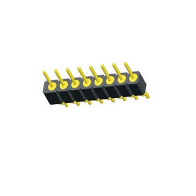 L488XX-97XXX Pin Header round Hole Type PH2.54X3.0 Single Row Surface Mount 